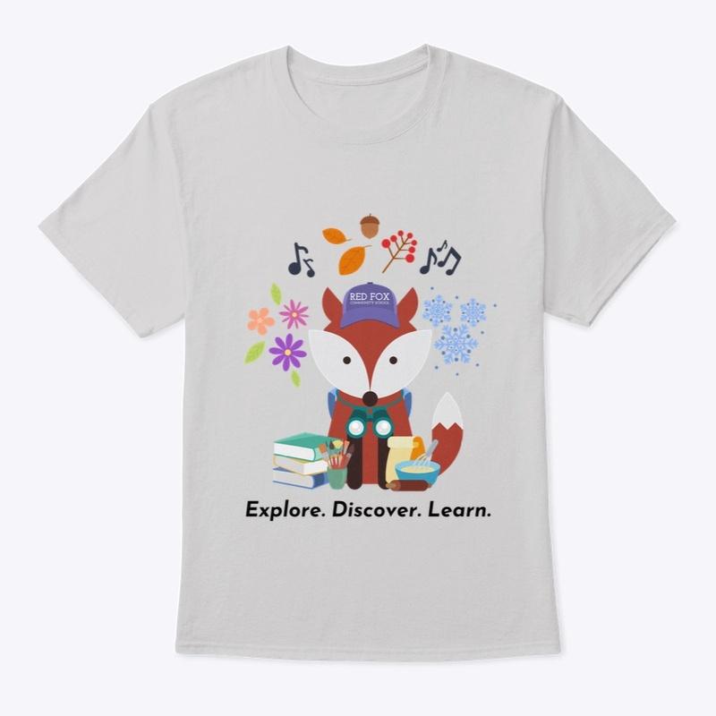 Men's Classic Tee - Playful Fox Logo